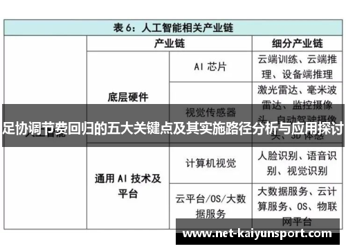 足协调节费回归的五大关键点及其实施路径分析与应用探讨